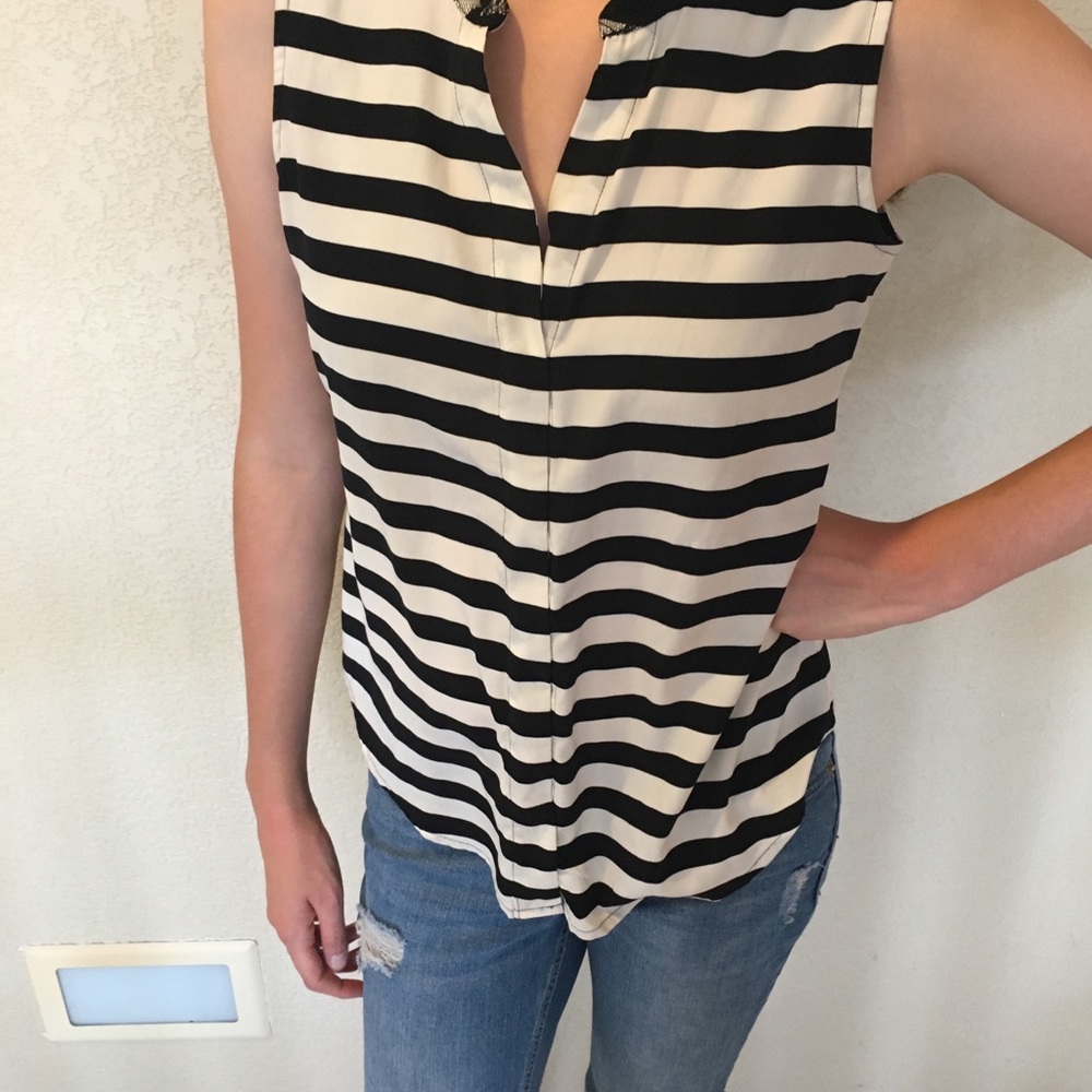 AT striped top